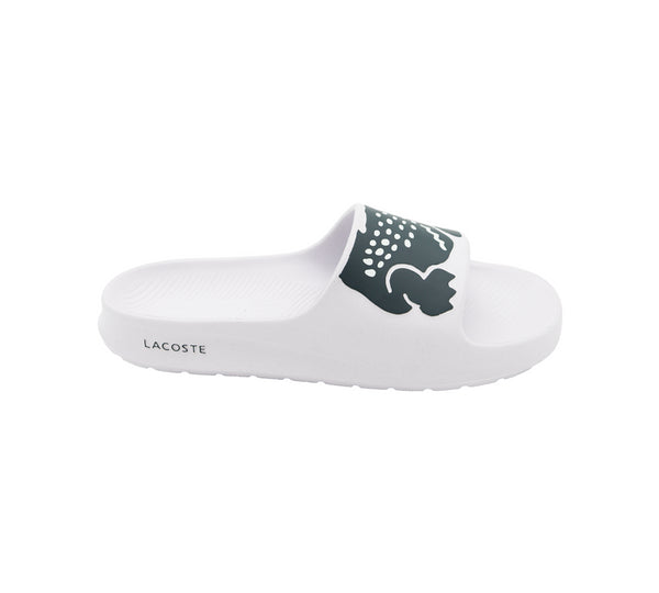 Mens white clearance lacoste flip flops