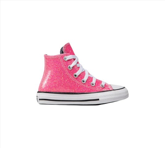Converse Chuck Taylor All Star Winter Glitter 672098C Shoes Pink UK 10-5.5
