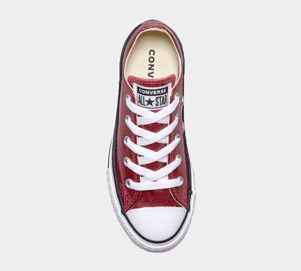 Converse Chuck Taylor All Star Ox 661866C Trainers Pink Glitter