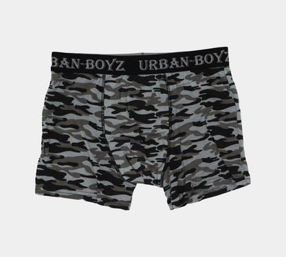 Urban-Boyz Camo Soft Cotton Boxer Shorts