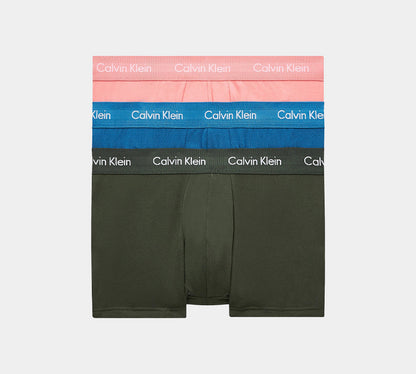 Calvin Klein - 3 Pack Low Rise Trunks - Cotton Stretch