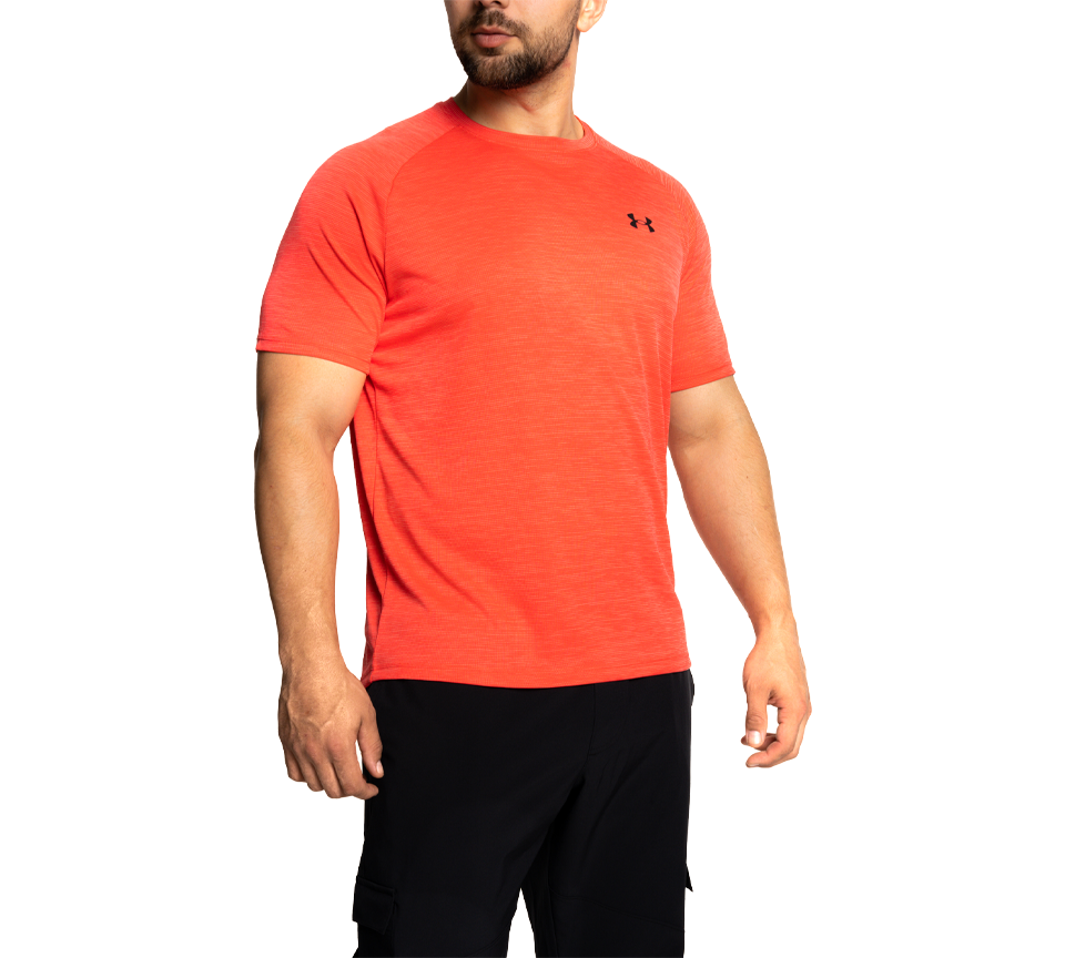 UNDER ARMOUR TECH TEXTURED T SHIRT