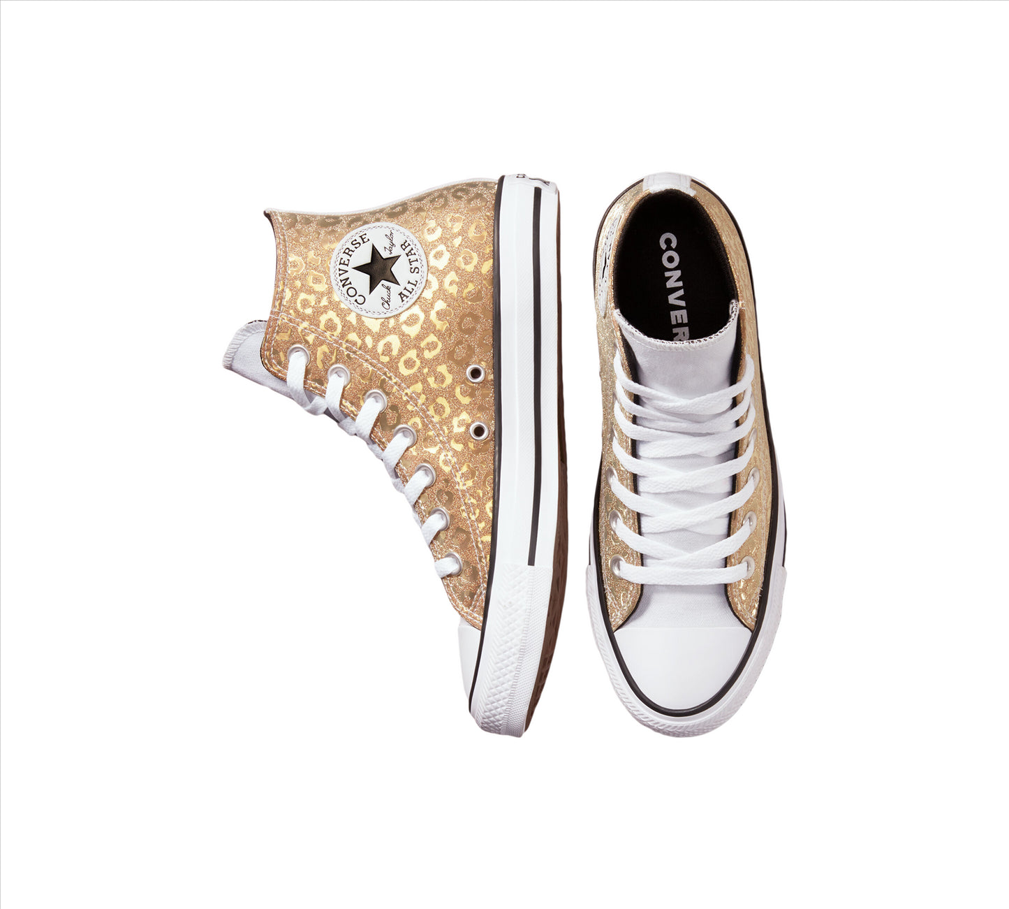 Converse Chuck Taylor All Star Leopard Glitter Low Top Saturn