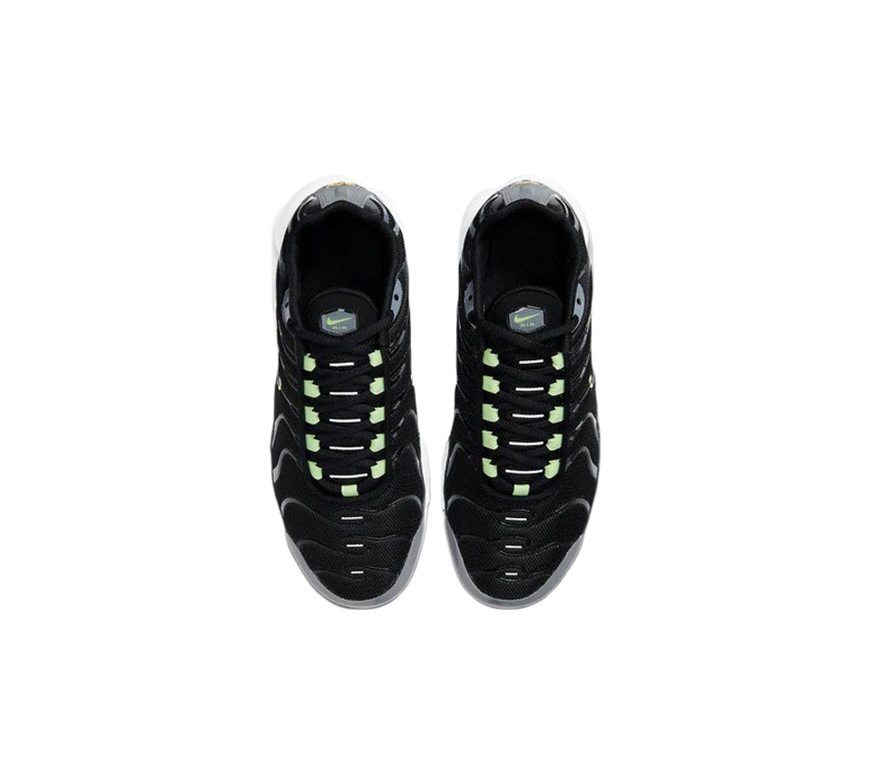 Nike Air Max Plus 97 Black Barely Volt Trainers Black Grey UK 4-5.5