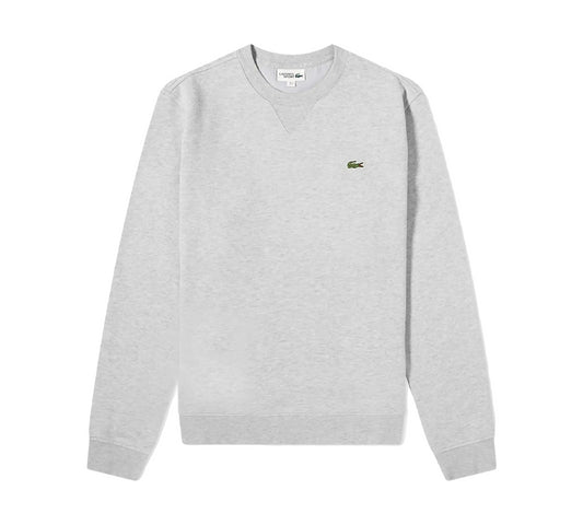 Lacoste Mens Sport Cotton Blend Fleece Sweatshirt Grey M-3XL