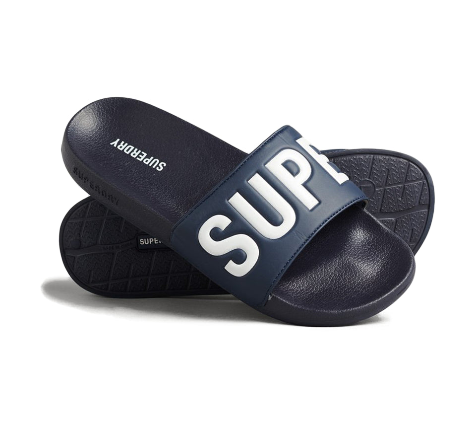 SuperDry Core Pool Sliders UK M-XL