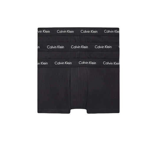 Calvin Klein - 3 Pack Low Rise Trunks - Cotton Stretch