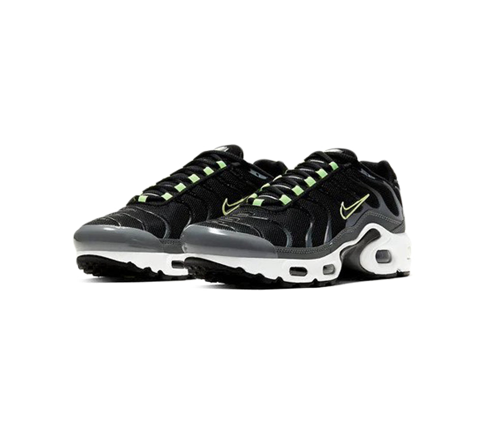 Nike Air Max Plus 97 Black Barely Volt Trainers Black Grey UK 4-5.5