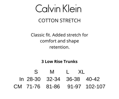 Calvin Klein - 3 Pack Low Rise