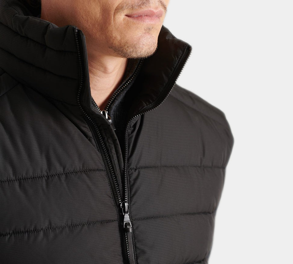 Superdry Studios Fuji Gilet M5011149A-02A Black S-2XL