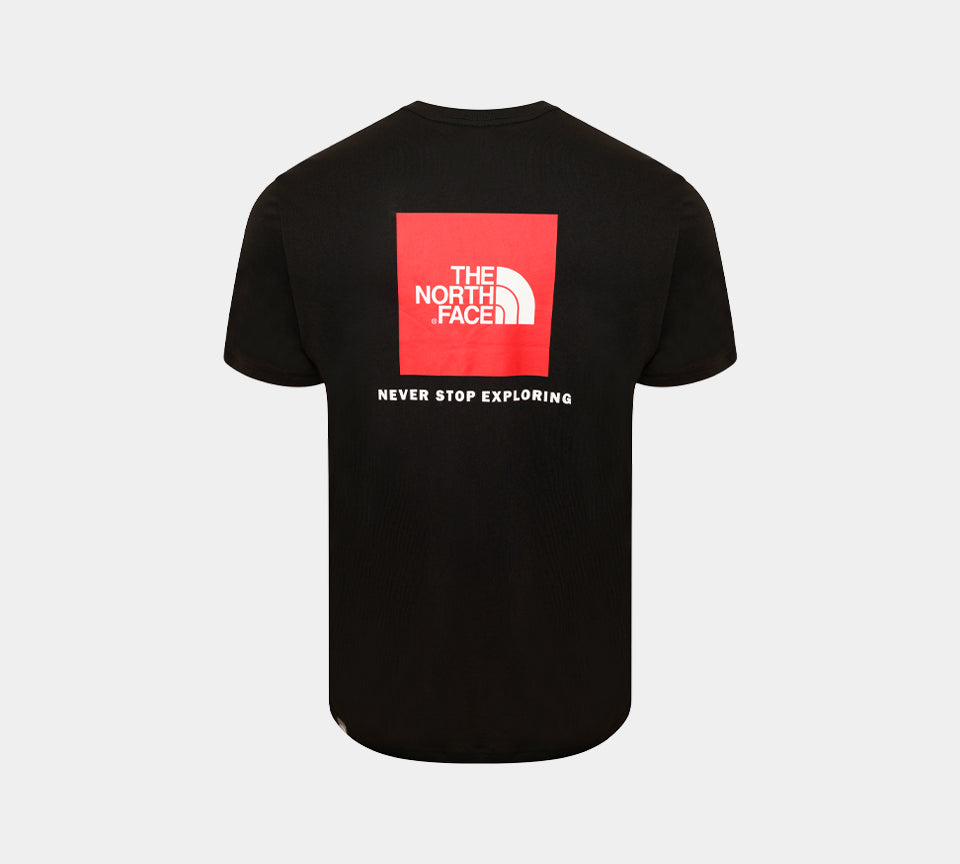 The North Face Red Box Logo Tee Black