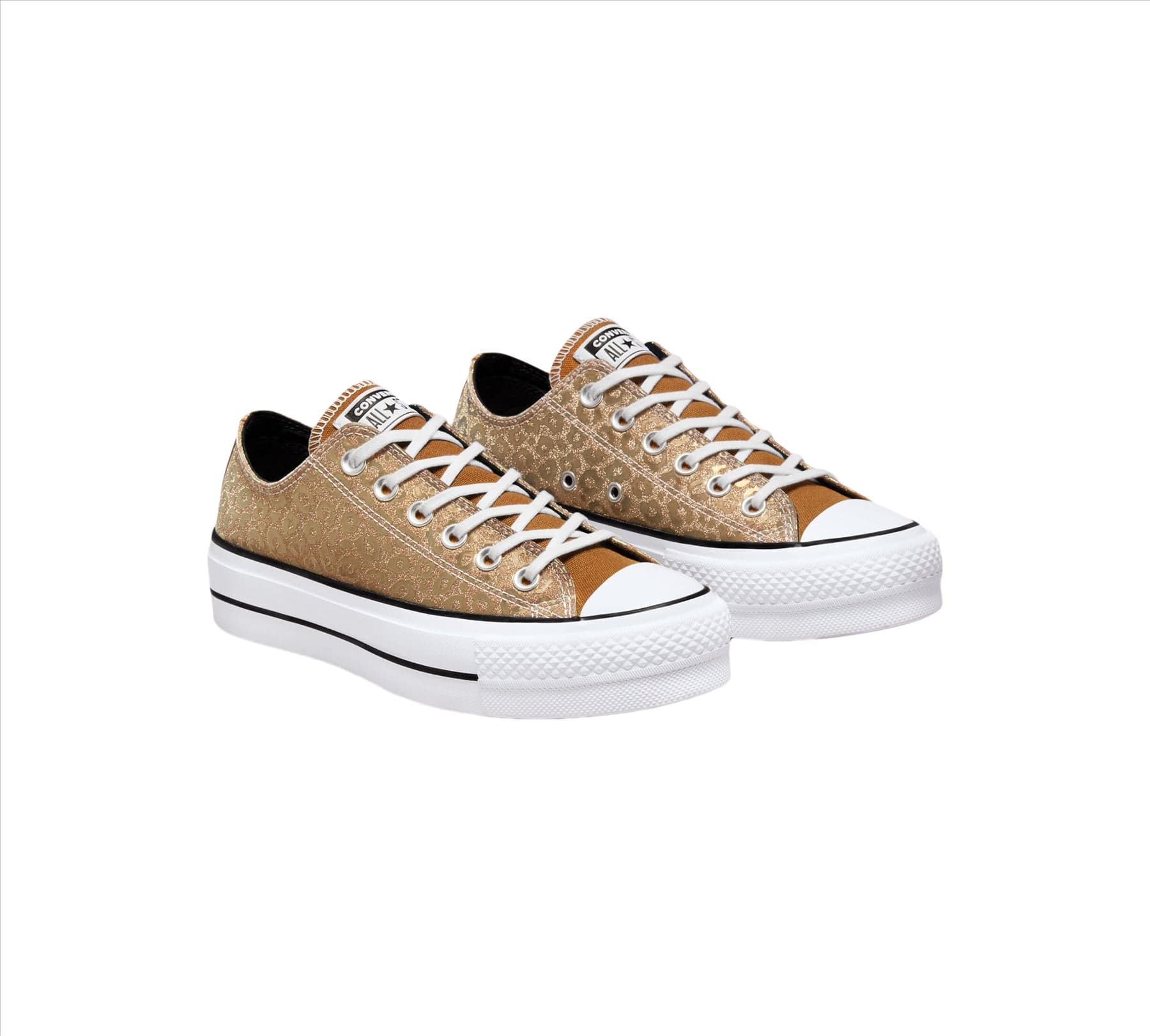 Gold chucks shoes Clearance