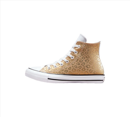 Converse Chuck Taylor All Star Leopard Glitter Low Top Saturn Shoes