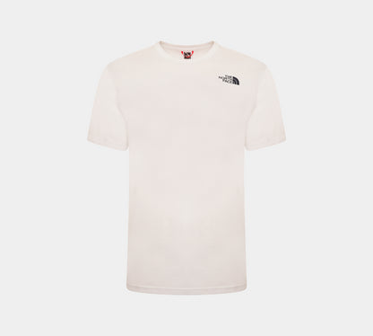 The North Face Back Box Logo Tee White