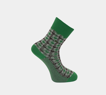Lacoste Elegant Sock Two Pack RA112100WJ4 Socks Green/Brown/Beige UK 3.5-11