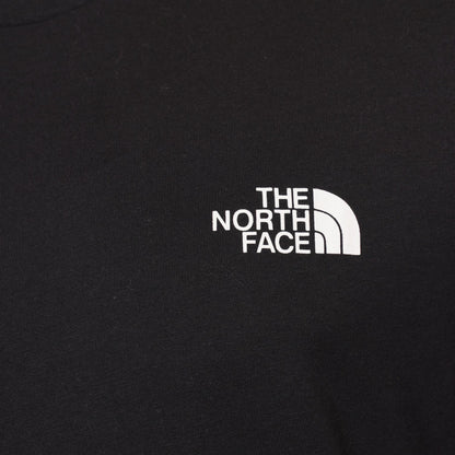 The North Face Simple Dome Cotton Logo Sports T-Shirt Top - Black