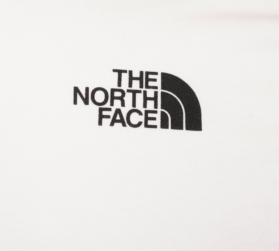 The North Face Short Sleeve Crew Neck NF00CEQ5LA9 Cotton Tee White UK XS-2XL