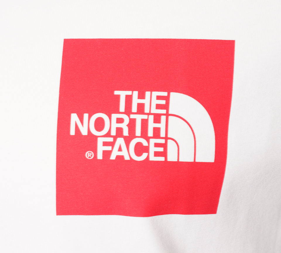The North Face Short Sleeve Crew Neck T0CEQ5LB1 Cotton Tee White UK XS-2XL