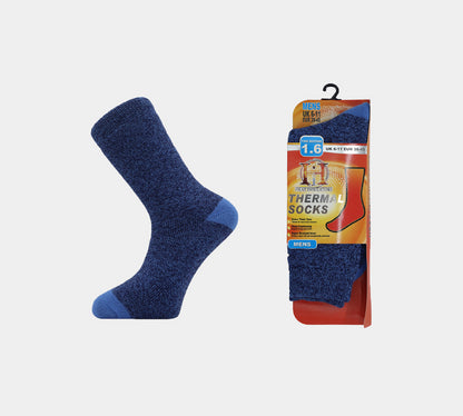 Mens Merino Thermal Socks M10818 Blue 1 Pair