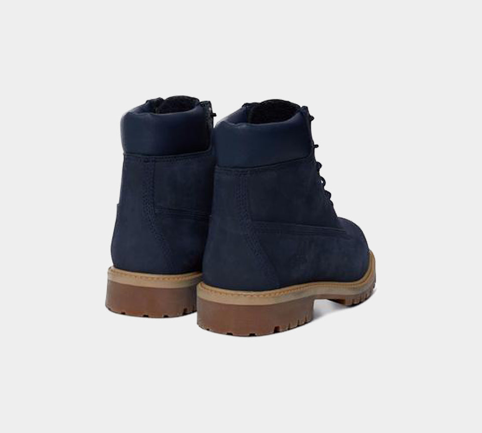 Timberland 6" Junior Premium Boots Shoes Navy