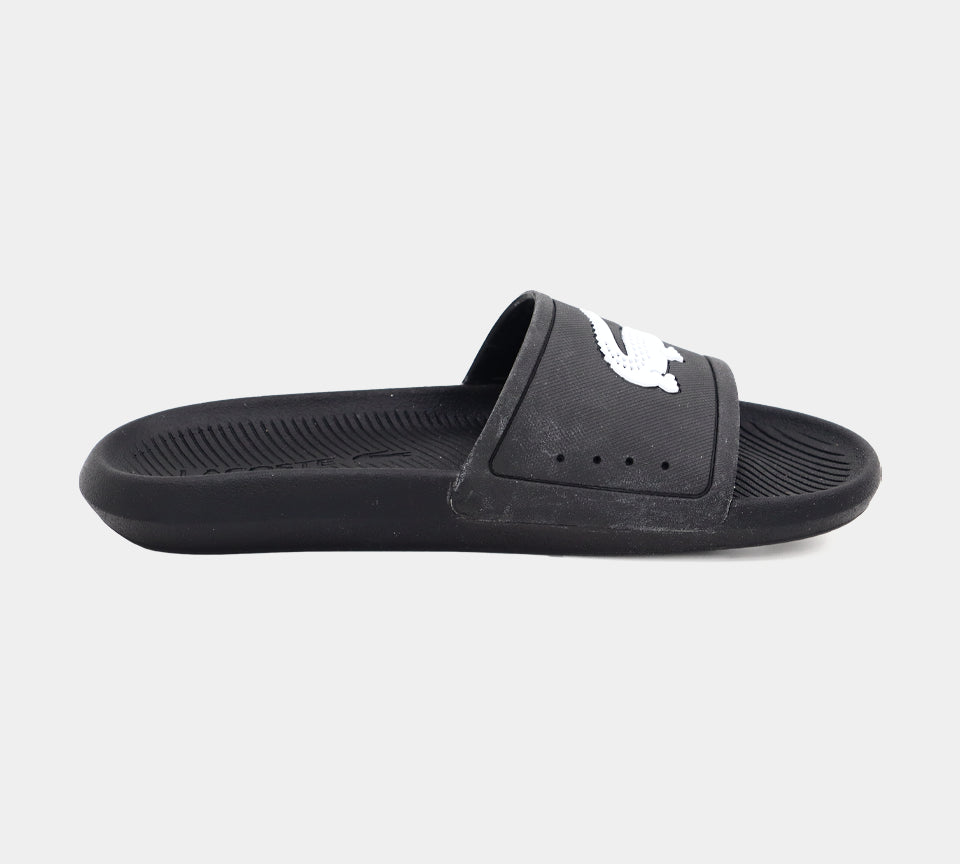 Lacoste Croco Slides 7-37CMA0018312 Black/White UK 6-11