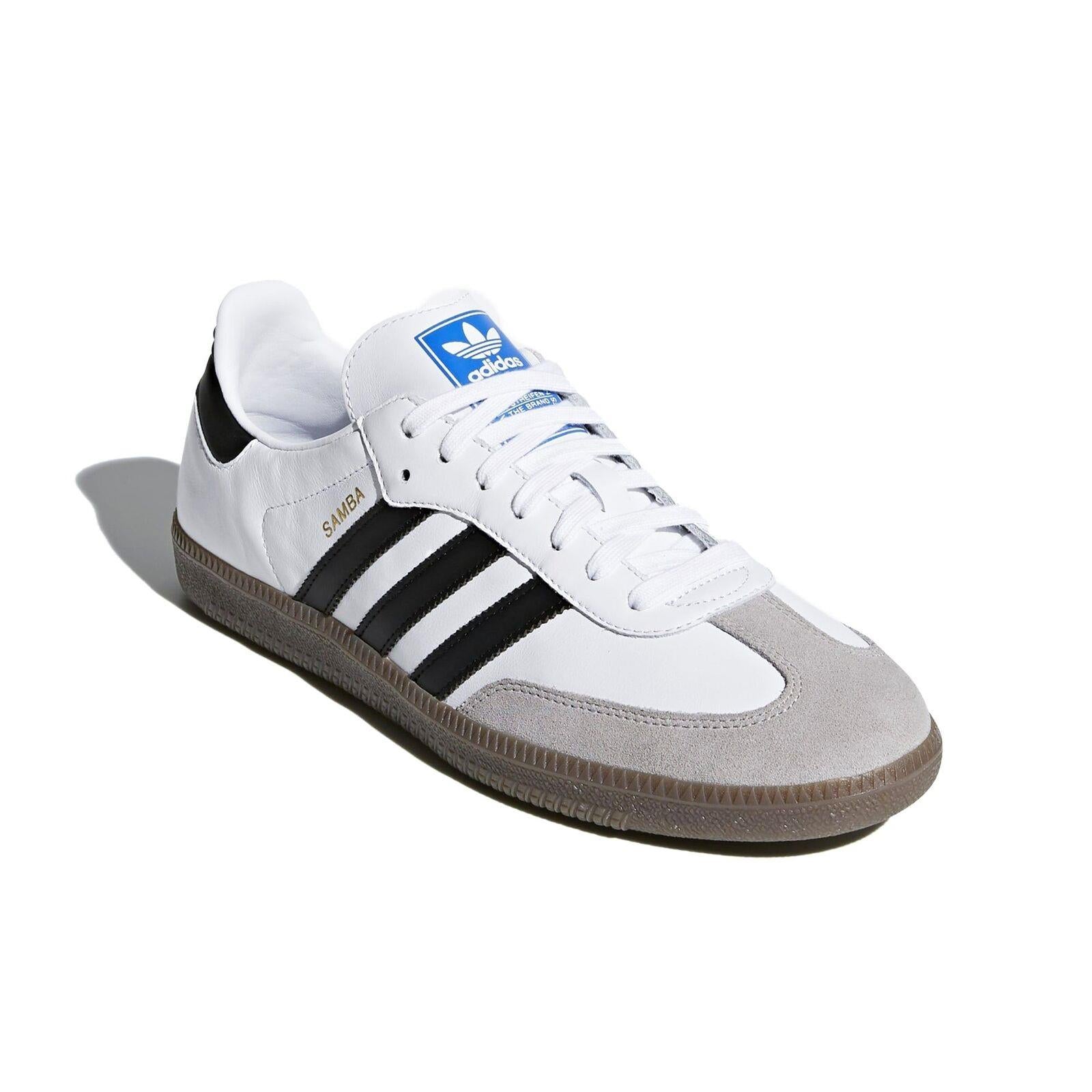 Adidas Originals Samba OG B75806 Trainers Cloud White/Core Black/Clear ...