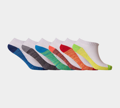 Trainer Socks Fresh Feel Cotton Rich Blend Design M10726 Ankle Invisible Socks Pack UK 6-11