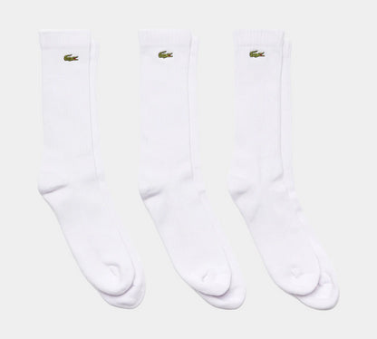 3-Pack Lacoste RA2099 00 Z92 SPORT High-Cut Cotton Socks White