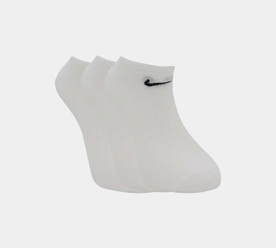 3 Pairs Nike No-Show Socks SX7678-100 White