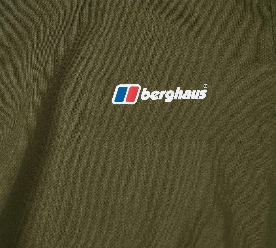 Berghaus - T-shirt bio à grand logo classique