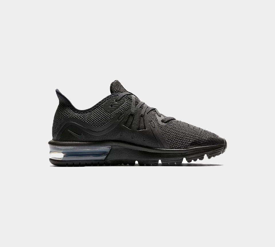 NIKE AIR MAX SEQUENT 3 (GS) 922884 007 Black Boy's UK 3-6