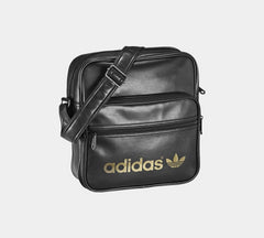 Adidas Originals Retro AC Sir W68183 Shoulder Strap Flight Sports Bag Black/Gold One Size