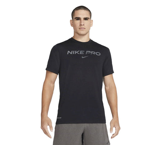 Nike Pro Men's DA1587-011 T-Shirt Black UK S-XL