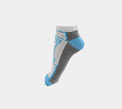 Trainer Socks Fresh Feel Cotton Rich M10724 Blend  Ankle Invisible Socks Pack UK 6-11