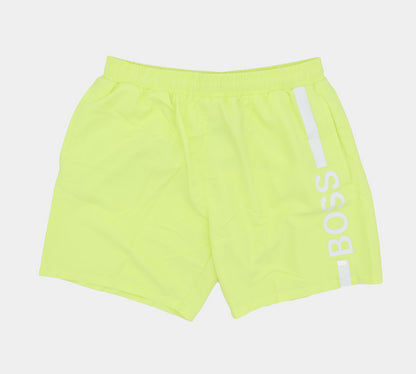 Hugo Boss Logo-Print Swim 50437375743 Shorts Yellow M-XL