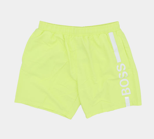 Hugo Boss Logo-Print Swim 50437375743 Shorts Yellow M-XL