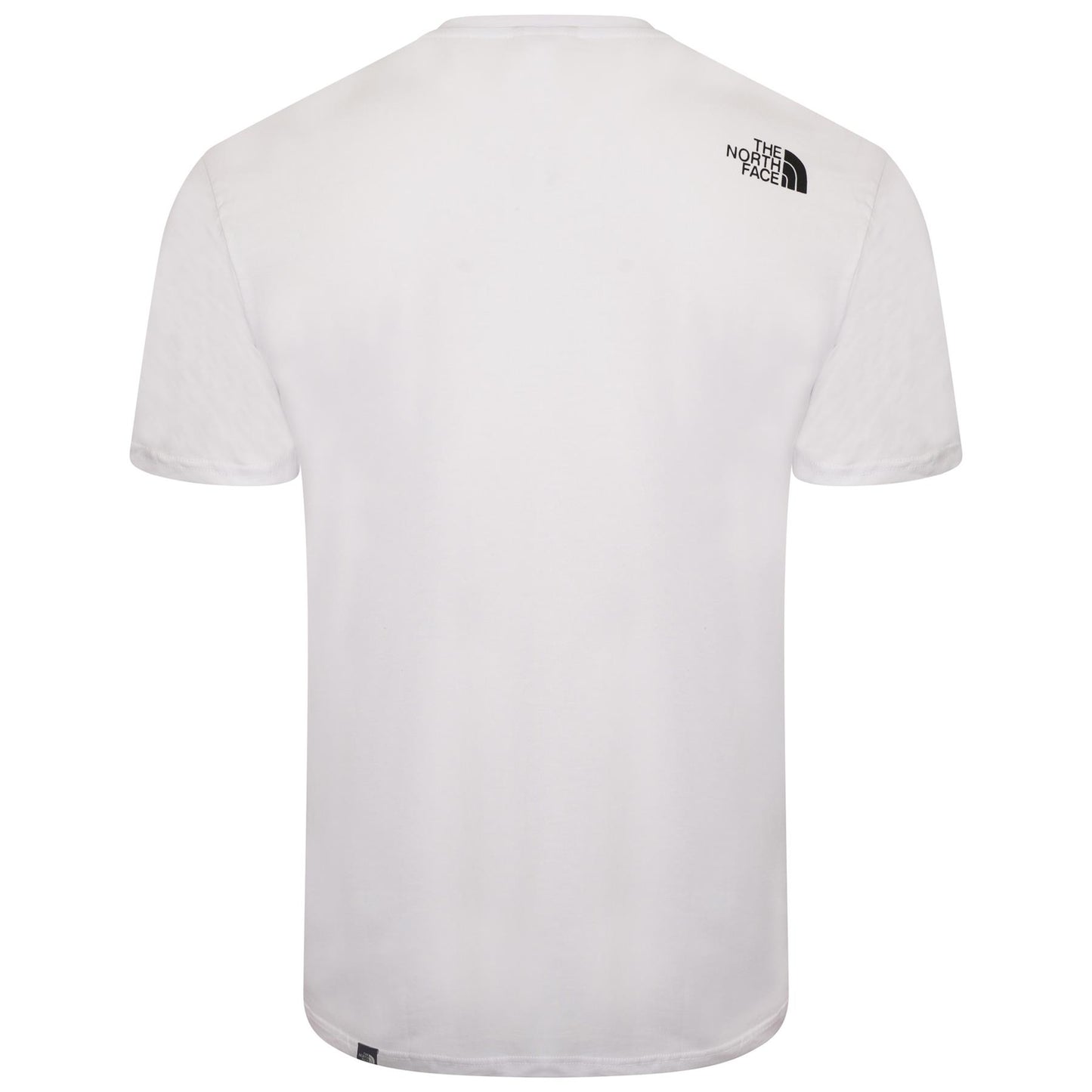 The North Face Simple Dome Cotton Logo Sports T-Shirt Top - White