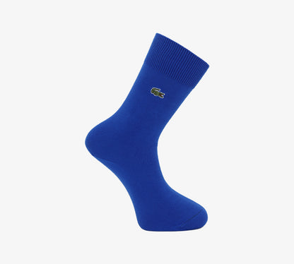 Lacoste Cotton Blend Jersey RA7805 00 HJM Socks Blue UK 3.5-6.5-7.5-11