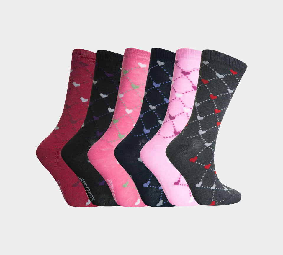 Chaussettes colorées pour femmes L10766, combinaison intelligente, travail, Golf, chaussettes en mélange de coton