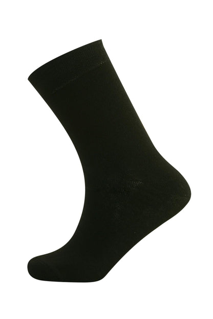 Mens Non Elastic Diabetic Socks M10524 BLACK
