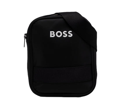 Hugo Boss Logo-Embossed Shoulder J2033709B Bag Black One Size
