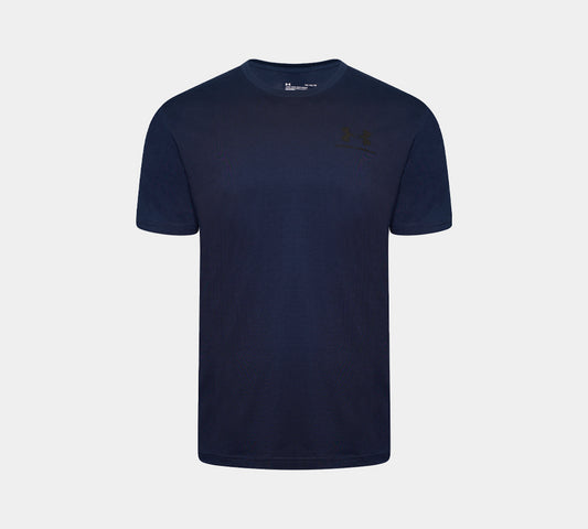 Under Armour Sportstyle Left Chest Short Sleeve 1326799 T-Shirt Marineblau