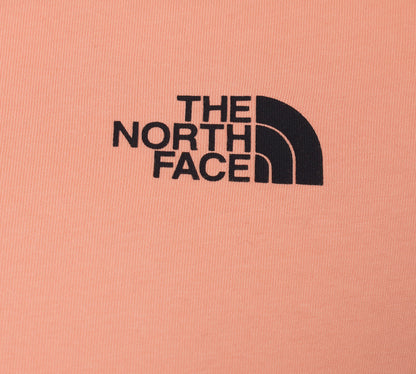 The North Face Back Box Logo Tee Pink