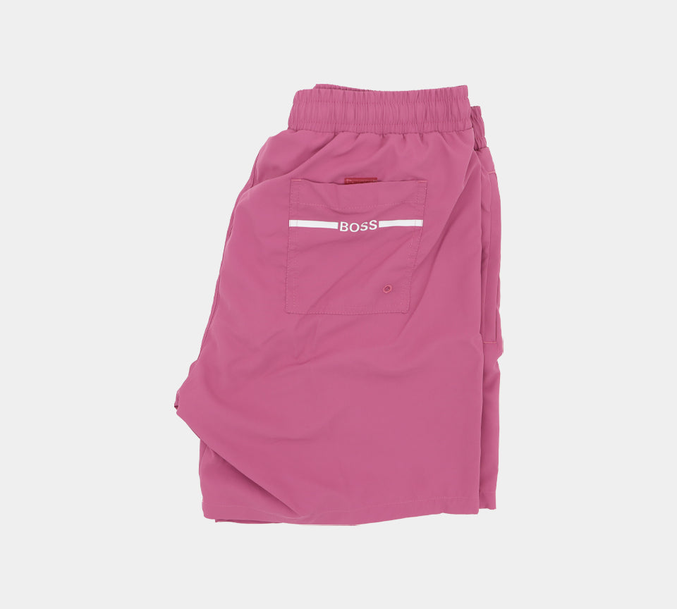 Hugo Boss Logo-Print Swim 50437375667 Shorts Pink M-XL