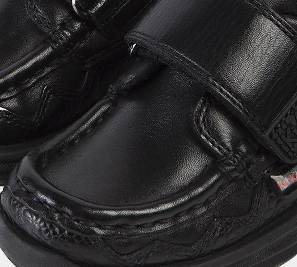 Kickers Reasan Sawrus 1-15564 Black Infant Shoes UK 8-8.5