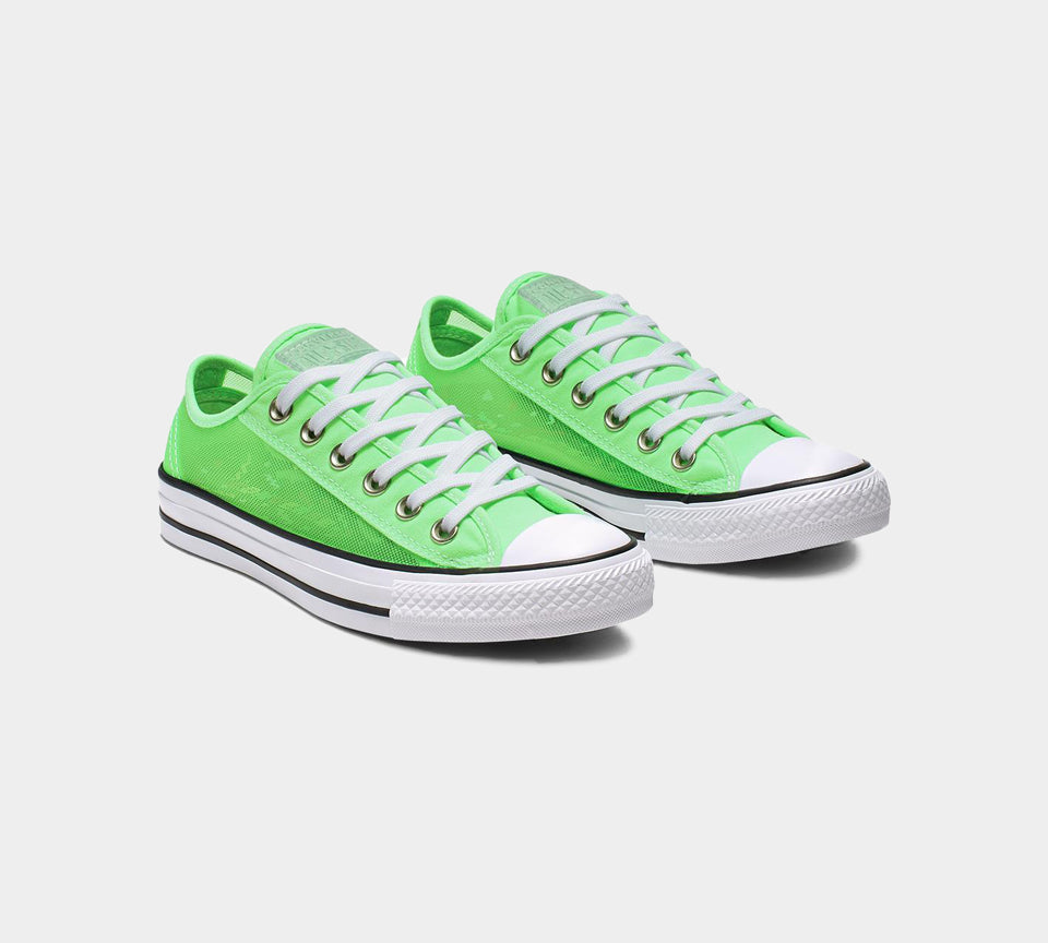 Converse Chuck Taylor All Star See Thru Low Top 564628C  Shoes Illusion Green UK 3 & 4