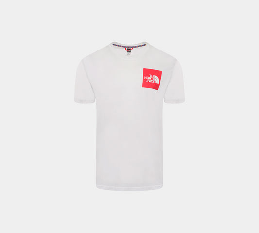 The North Face Kurzarm-T-Shirt mit Rundhalsausschnitt T0CEQ5LB1 Baumwolle Weiß UK XS-2XL