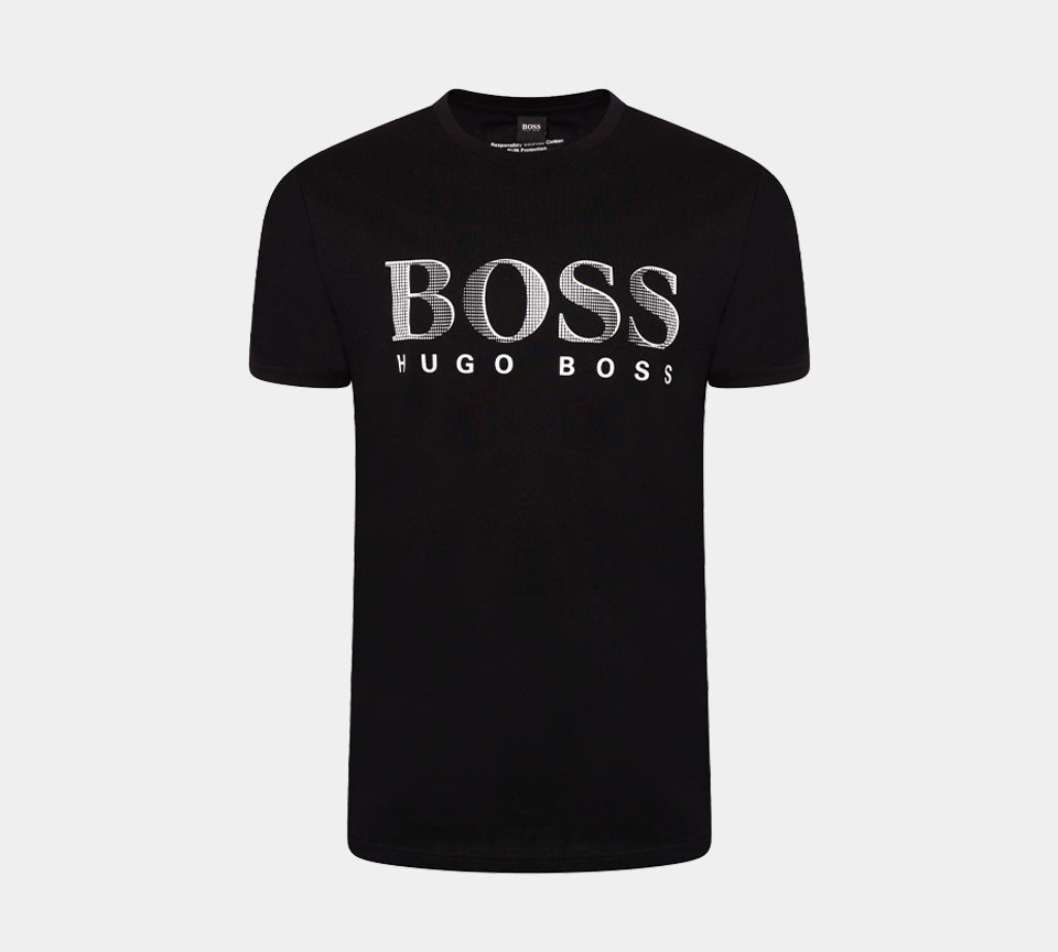 Hugo Boss Relaxed-Fit UPF 50+ Cotton Jersey Beach Tshirt