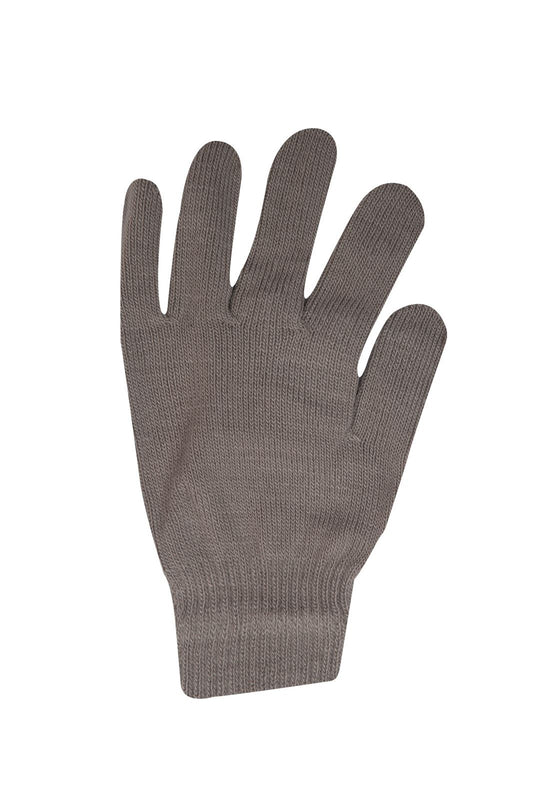 Ladies Girls Stretchy Warm Winter Magic Gloves Beige