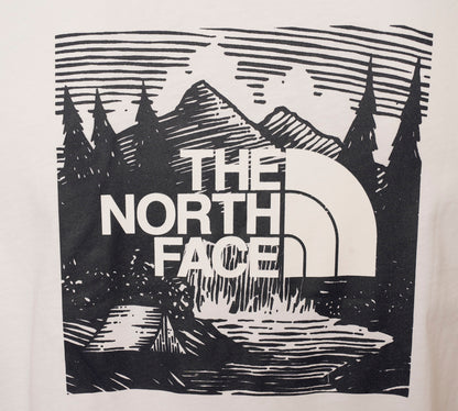 The North Face Red Box Celebration Logo Tee White